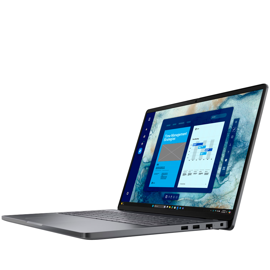 Dell Pro 16 PC16250, 16" FHD+ (1920x1200), Intel Core 5 120U, 1x 16GB DDR5, M.2 512GB SSD, Intg GPU, Wi-Fi 6E, BT 5.3, 2x USB 3.2, 1x USB-C 3.2, 1x USB-C THB 4, HDMI, RJ-45, FgrPr, Backlit KB, 55Wh, U - slika 3