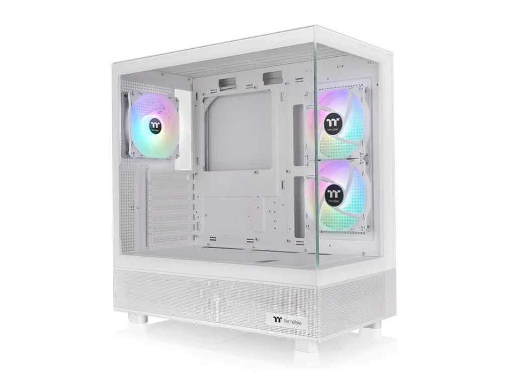Thermaltake View 270 Plus ARGBSnow, Mid Tower, tempered3xARGB fans, VGA: 420mm - slika 2
