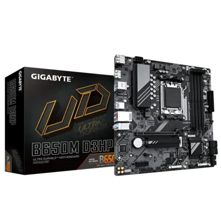 Gigabyte MB B650M D3HPAM5; 4xDDR5; 2xM.2;4xSATA, 6x USB,HDMI,2x DP, microATX - slika 2