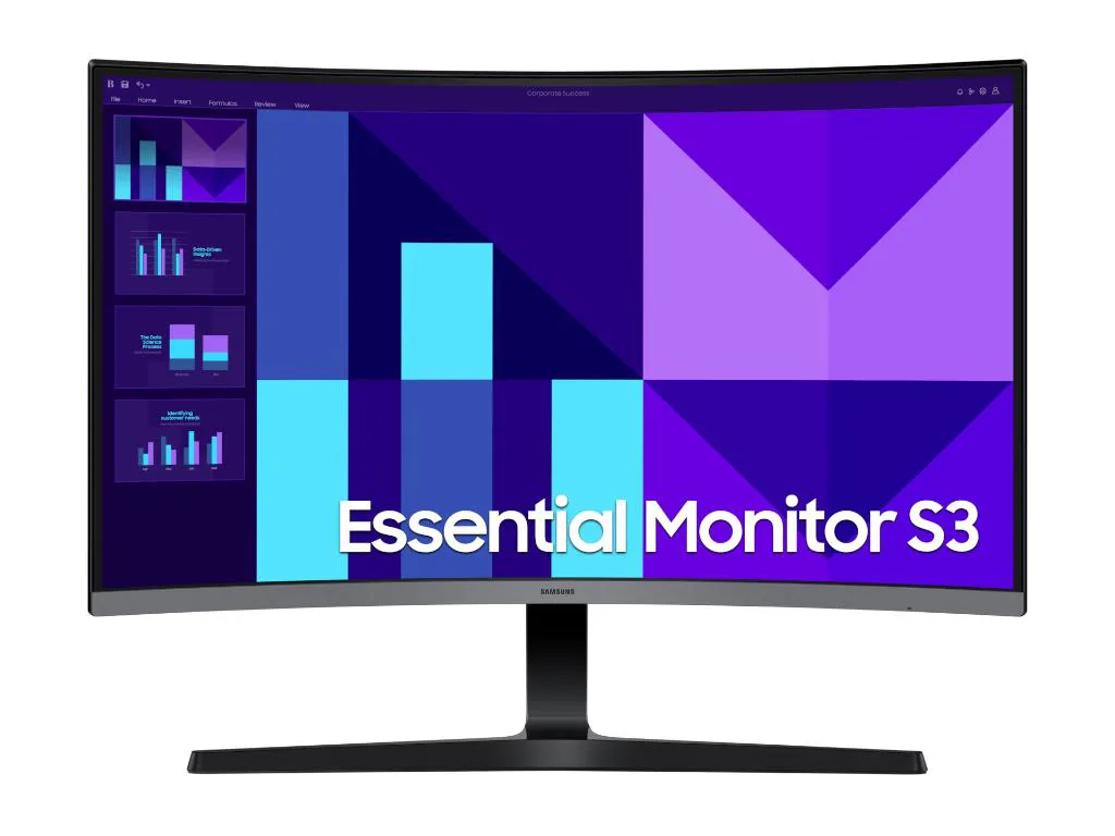 27" FHD Zakrivljeni monitor S31920x1080, 100Hz, 250cdVA, 4ms, 4000:1, 1800R, HDMI, VGA - slika 6