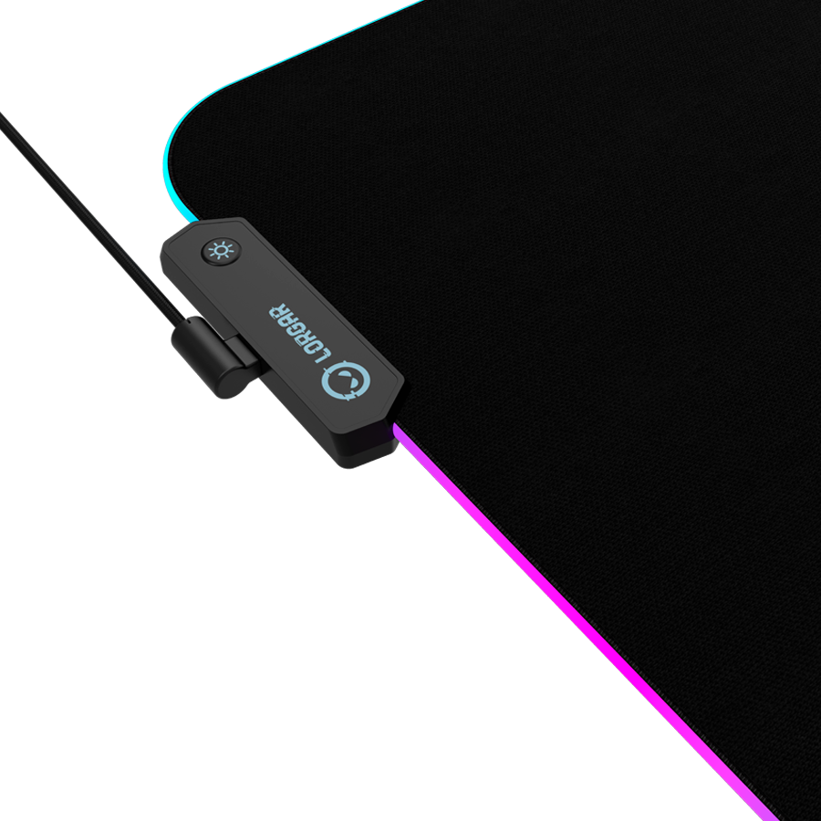Lorgar Steller 919, Gaming mouse pad, High-speed surface, anti-slip rubber base, RGB backlight, USB connection, Lorgar WP Gameware support, size: 900mm x 360mm x 3mm, weight 0.635kg - slika 2