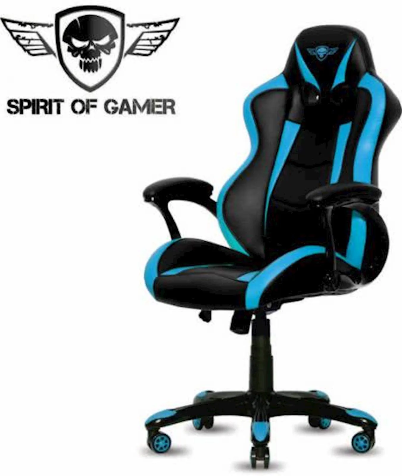 Gaming stolica Spirit of gamer RACING crno-plava - slika 2
