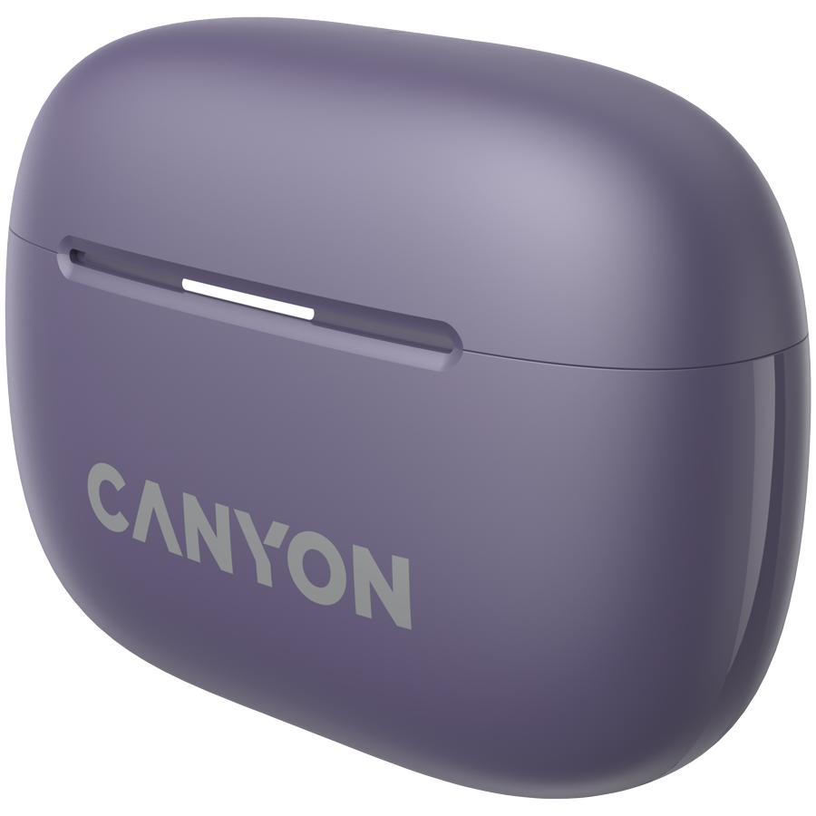 CANYON headset OnGo TWS-10 ANC+ENC Purple - slika 6