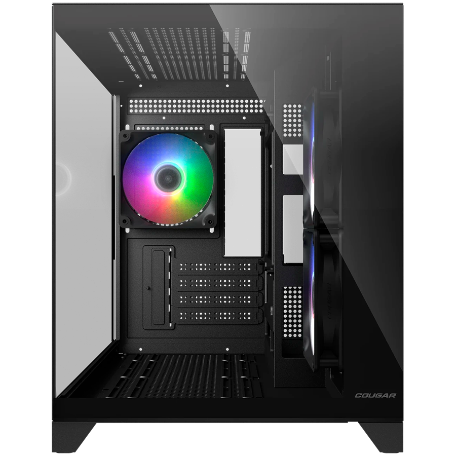 COUGAR FV150 Mini RGB PC Case, Mid tower, Black - slika 3