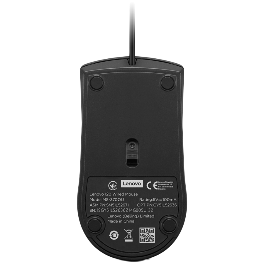 Lenovo 120 Wired Mouse - slika 4