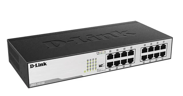 Switch DLINK 16-Port Gigabit Unmanaged Desktop - slika 2