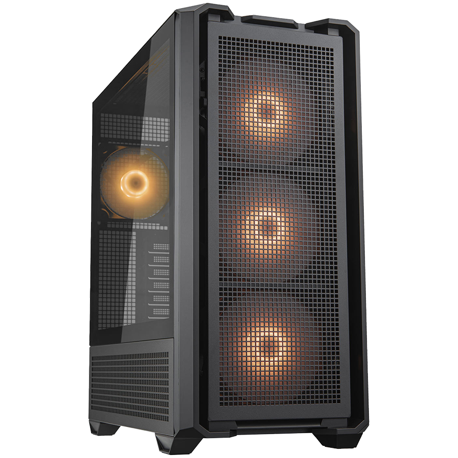 COUGAR MX600 PC Case, Mid Tower, Black