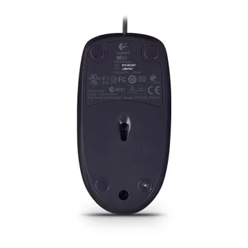 LOGITECH M90 Corded Mouse - GREY - USB - EWR2 - slika 4