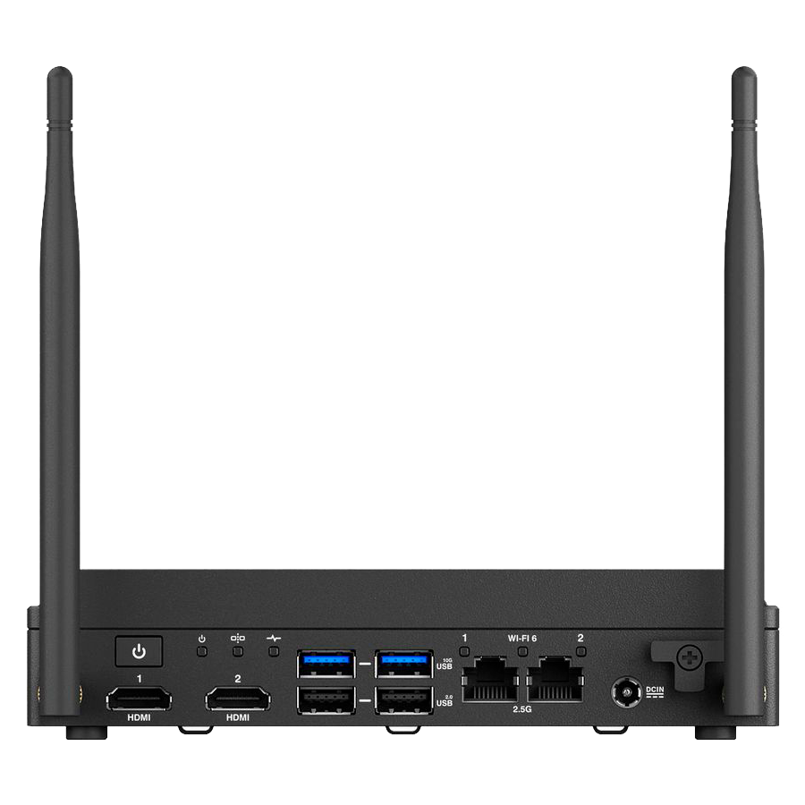 ASUS NUC Rugged/BNUC13BRFA200B02I/Intel Atom X7211E/Intel UHD Graphics/6xUSB/M.2 22x80 NVMe; M.2 30x42 SATA SSD,PCI x1,USB3.2 Gen2/2,5Gbe Dual LAN/2xHDMI/64G eMMC/no RAM/AX210/no OS/EU Cord/Kit(L6)/EA - slika 7