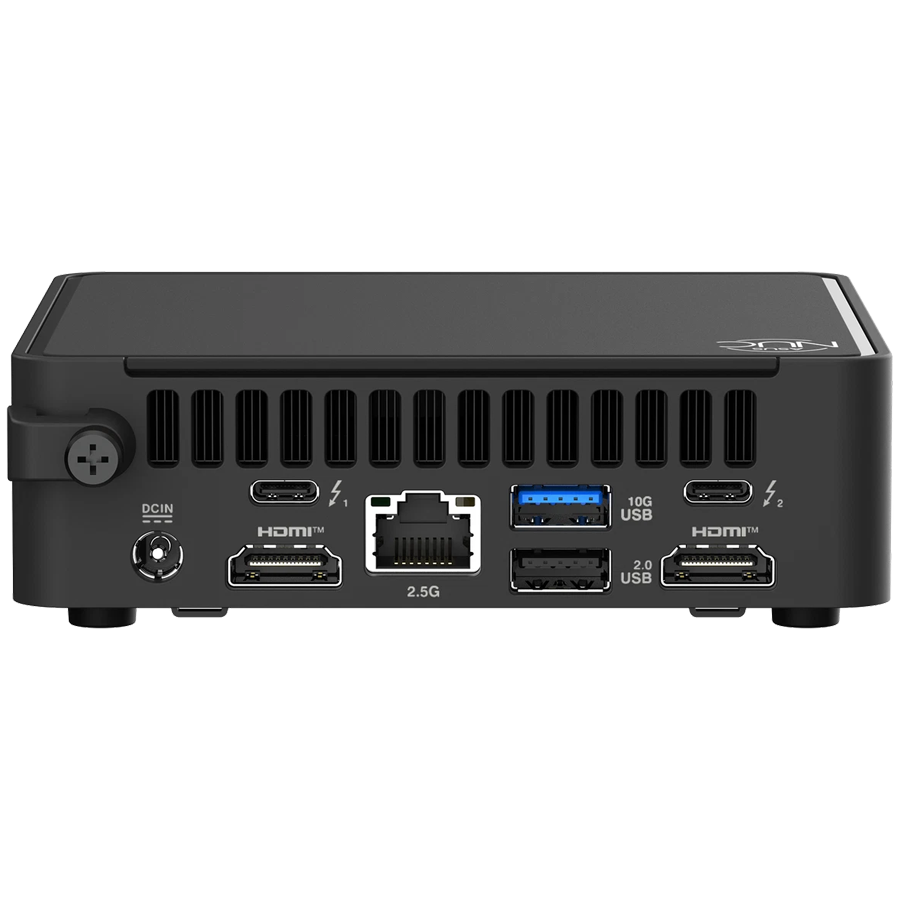 ASUS NUC 15 PRO/RNUC15CRKI300002/Core 3 100U 15W/Intel UHD graphics/no RAM/no Storage/Intel Wi-Fi 7 BE202/USB Total - 7/4 USB Type-A/3 USB Type-C (1x USB3.2 + 2x TB4)/2x HDMI 2.1/Support Displays - 4x - slika 4