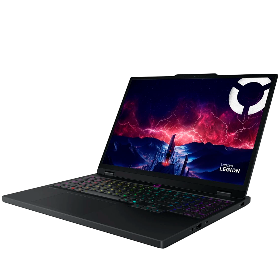 LENOVO LEGION 5 15AHP10, 15.1" OLED 165Hz 1000nits, AMD Ryzen AI  7 350, 32G DDR5-5600(2x16), 1TB SSD, GeForce RTX 5060 8GB GDDR7, 3x USB 3.2, 2x USB-C, HDMI, RJ-45, 80Wh, Eclipse Black, No Os, 2Yr - slika 4