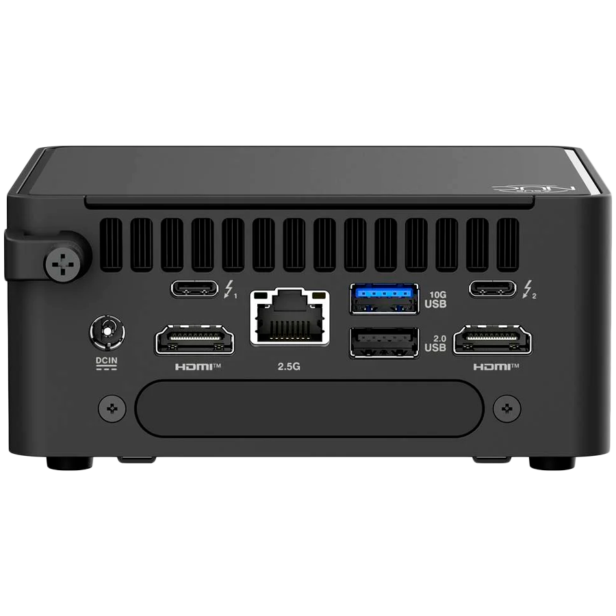 ASUS NUC 15 PRO/RNUC15CRHI300002/Core 3 100U 15W/Intel UHD graphics/no RAM/no Storage/Intel Wi-Fi 7 BE202/USB Total - 7/4 USB Type-A/3 USB Type-C (1x USB3.2 + 2x TB4)/2x HDMI 2.1/Support Displays - 4x - slika 4
