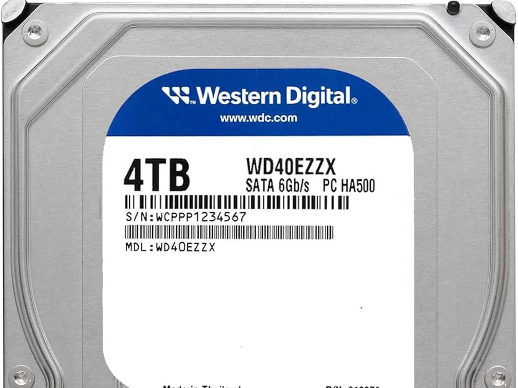 HDD Desktop WD Blue (3.5'', 4TB, 128MB, 5400 RPM, SATA 6 Gb/s) - slika 2