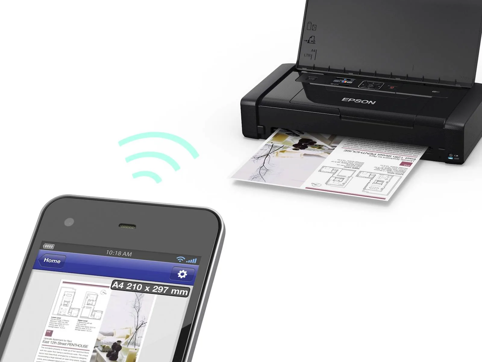 Printer EPSON WorkForce WF-100W Mobile - slika 2