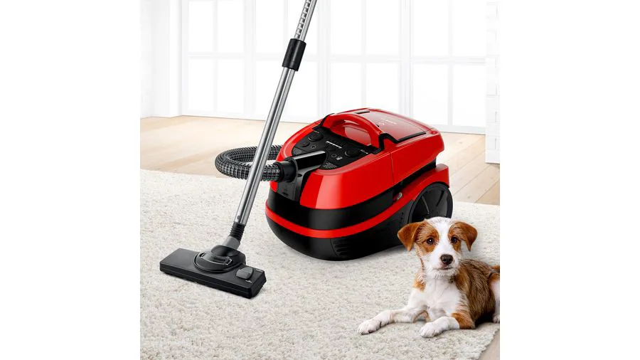 BOSCH Wet & Dry Usisivač Serie 4|, CRVENI, ProAnimal 2100W - slika 3