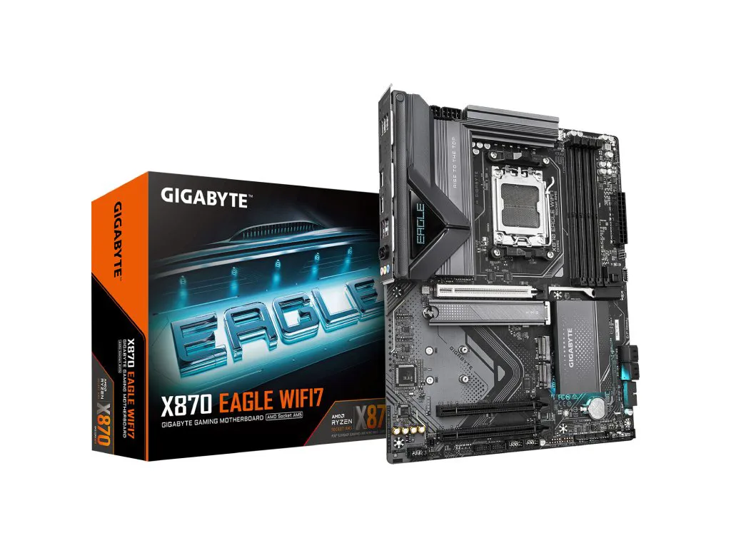 Gigabyte MB X870 Eagle WIFI7AM5; 4xDDR5; 3xM.2; 4xSATA8xUSB; WIFI 7; ATX; RAID - slika 2