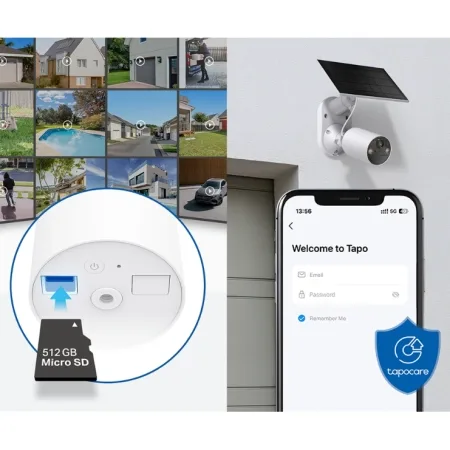 TP-Link Outdoor Solar-Powered Wi-Fi Camera Tapo C410 KIT - slika 8