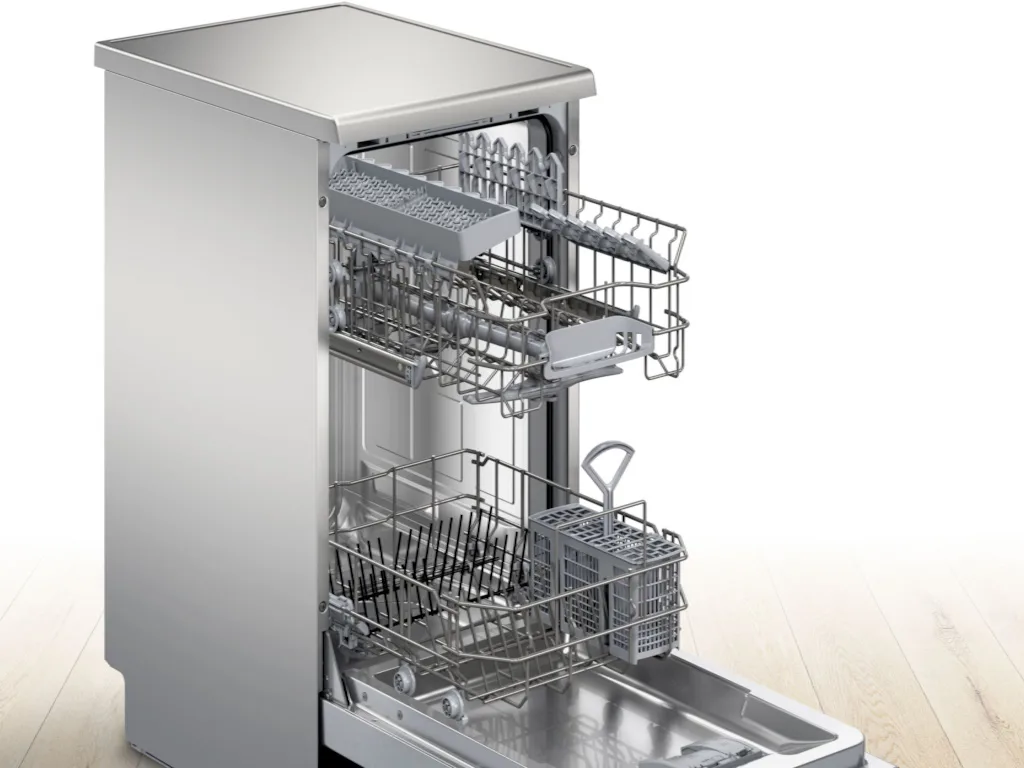 BOSCH perilica posuđa Serie 2| 45 CM, E, 10 setova,8,9L,46dB, INOX - slika 3