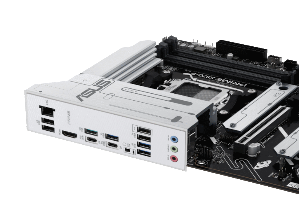 ASUS MB PRIME X870-PX870, AM5; 4xDDR54x M.2; 2x SATA,HDMI,10x USB, RAID,ATX - slika 3