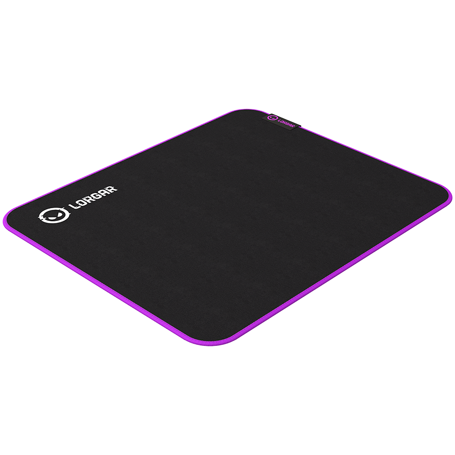 Lorgar Main 313, Gaming mouse pad, High-speed surface, Purple anti-slip rubber base, size: 360mm x 300mm x 3mm, weight 0.195kg - slika 3