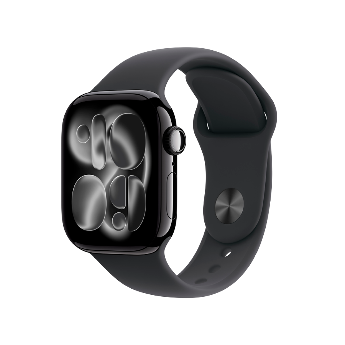 Apple Watch Series 11 GPS 42mm Jet Black Aluminium Case with Black Sport Band - S/M,Model A3331 - slika 5