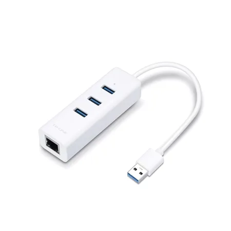 TP-LINK UE330 USB 3.0 3-Port Hub & Gigabit Ethernet Adapter 2 in 1 USB Adapter - slika 2