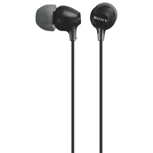 Sony slušalice EX15 crneIn-Ear BlackSmartphone Mic and Control - slika 2