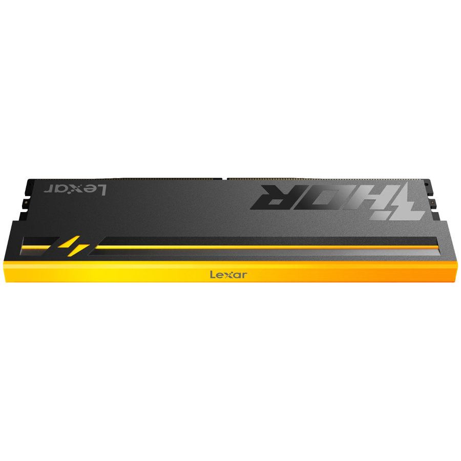 Lexar THOR 2.0 16GB DDR5 6000 CL36 1.3V Memory with heatsink and RGB lighting, Black Color, Single pack - slika 4
