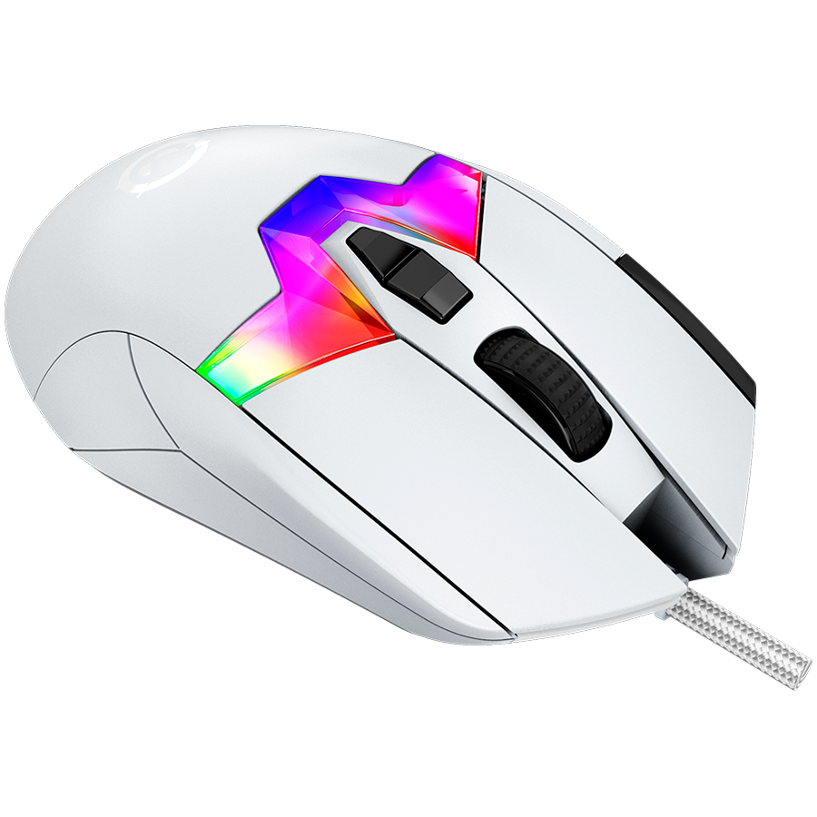 LORGAR MSP80, 8000 Hz Gaming Mouse Pro, White - slika 5