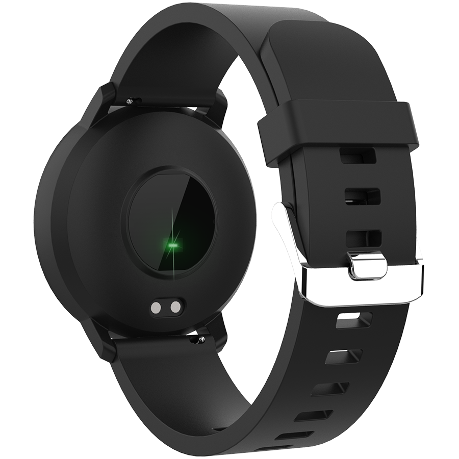 CANYON Lollypop SW-63, Smart watch, 1.3inches IPS full touch screen, Round watch, IP68 waterproof, multi-sport mode, BT5.0, compatibility with iOS and android, black, Host: 25.2*42.5*10.7mm, Strap: 20 - slika 3