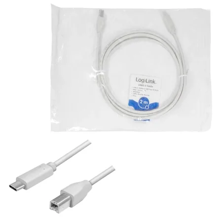 LogiLink Type-C Cable to USB-B 2m CU0161 - slika 4