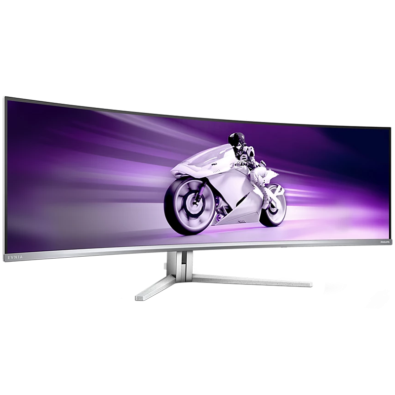 Philips Monitor Evnia 49M2C8900L/00 49" QD-OLED, 32:9, 5120x1440 (Dual QHD), 144hz 0.03ms, 250 cd/m² (typical), 1,500,000:1, 2x HDMI 2.1, DisplayPort 1.4, USB-C (90W), 4x USB 3.2, Speakers (2x 7.5W tw - slika 2