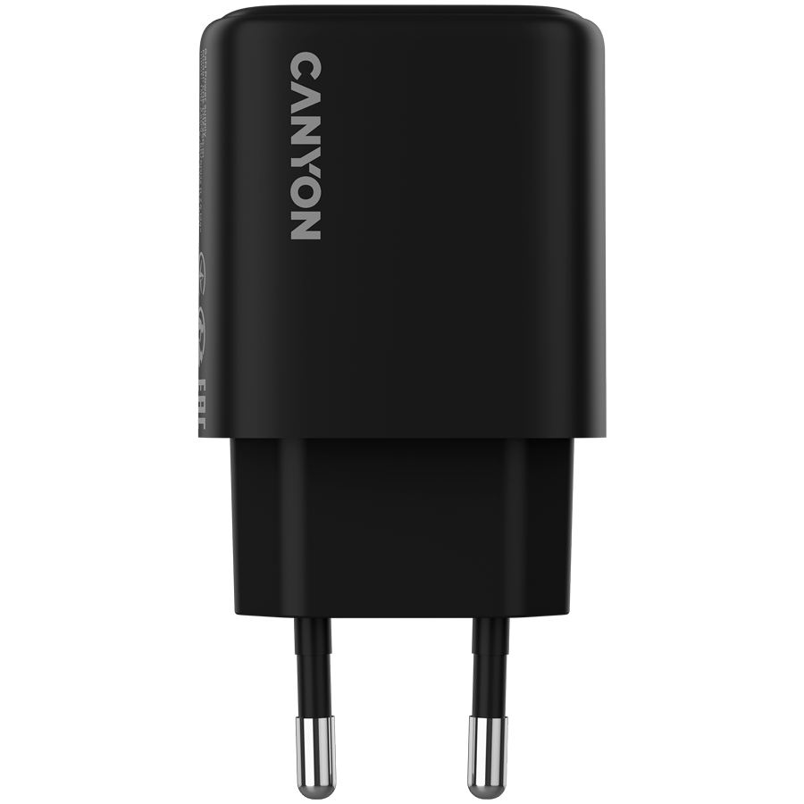 CANYON charger OnCharge 250 25W 1xPD EU Black - slika 2