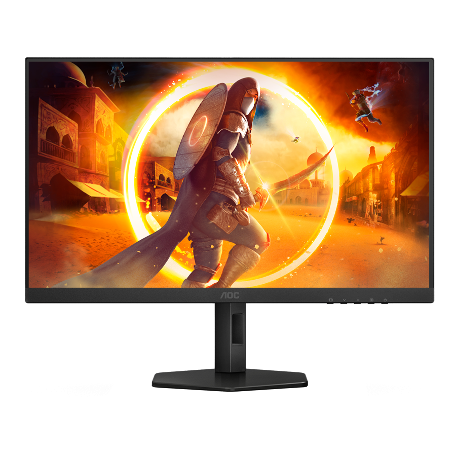 AOC Monitor Q27G4XF 27" Fast IPS 2560x1440 Antiglare 180Hz, HDR 10, 0.5ms, 1000:1, HDMI, DP, Full Ergo, Adaptive Sync 3y