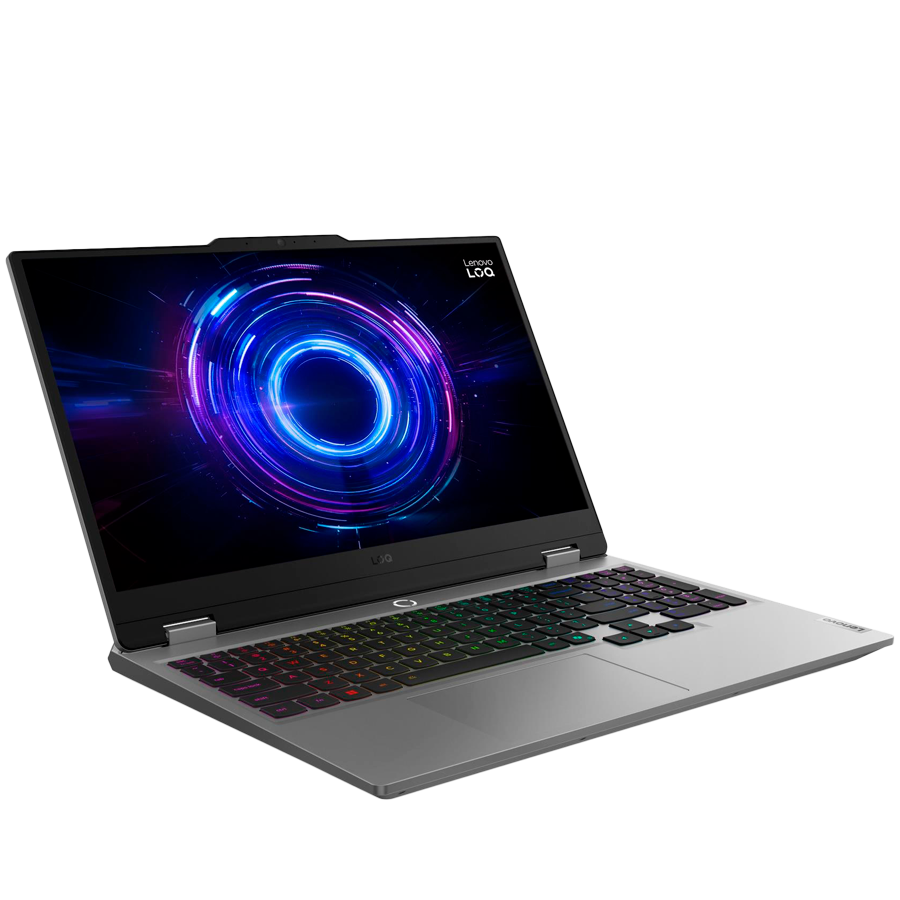 LENOVO LOQ 15IRX10 15.6" FHD IPS, Intel Core  i7-13650HX, 16GB DDR5,512GB SSD,  NVIDIA GeForce RTX 5050 8GB GDDR7 , 3x USB-A, USB-C, HDMI, RJ-45, WiFi 6, BT5.2, BH BL Keyboard, 80Wh, No OS, Luna Grey, - slika 3