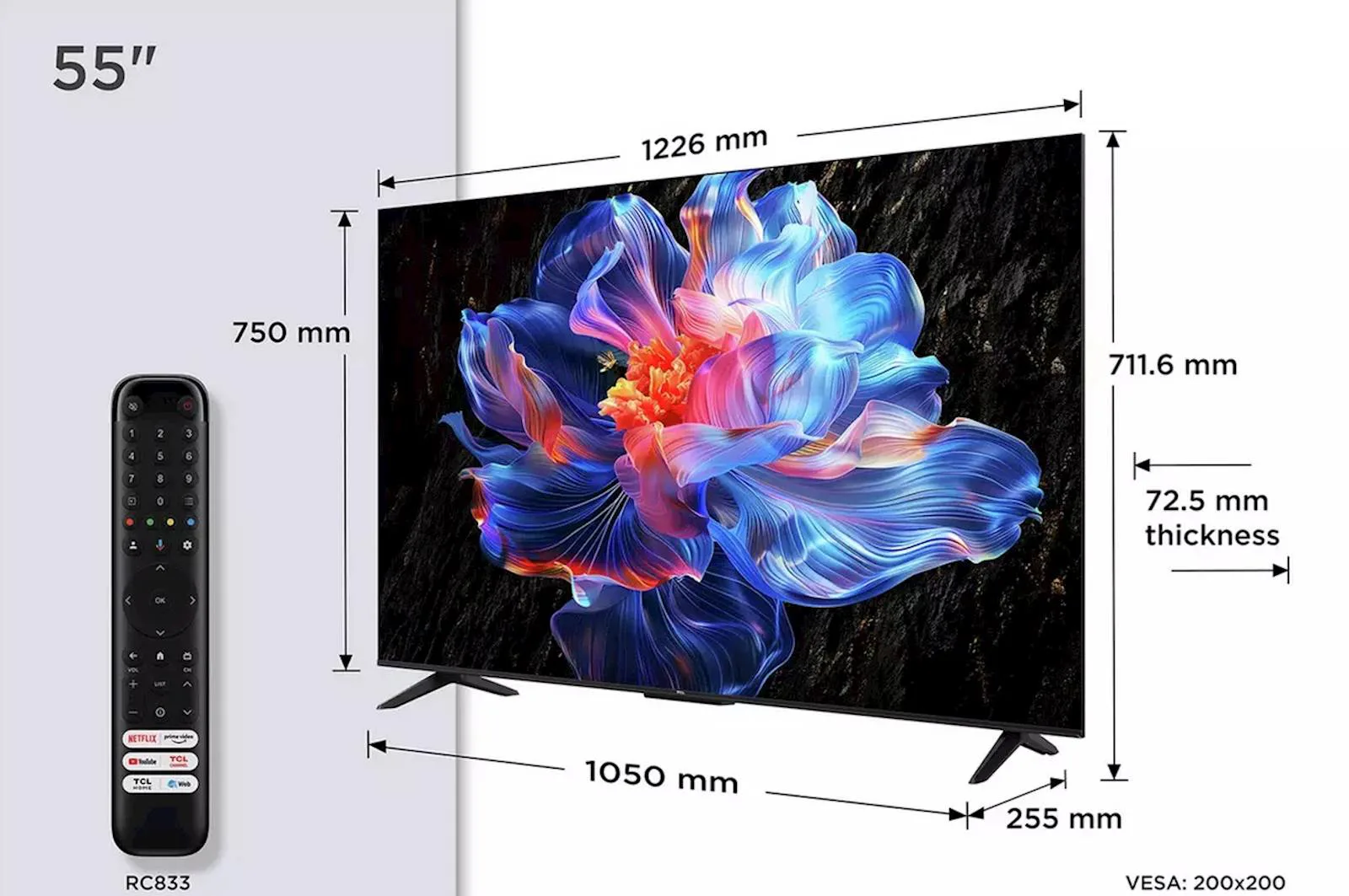 TV TCL 4K LED 55V6C - slika 3