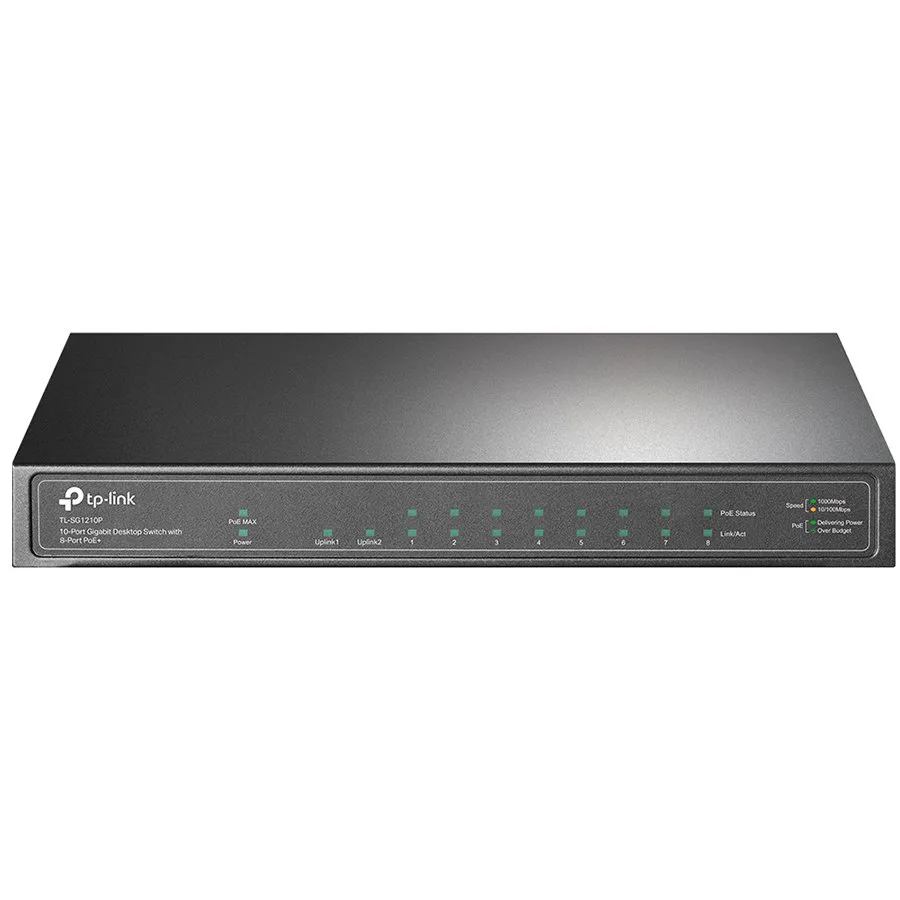 Switch 10-Port Gigabit Desktop PoE TP-Link Omada TL-SG1210P - slika 3