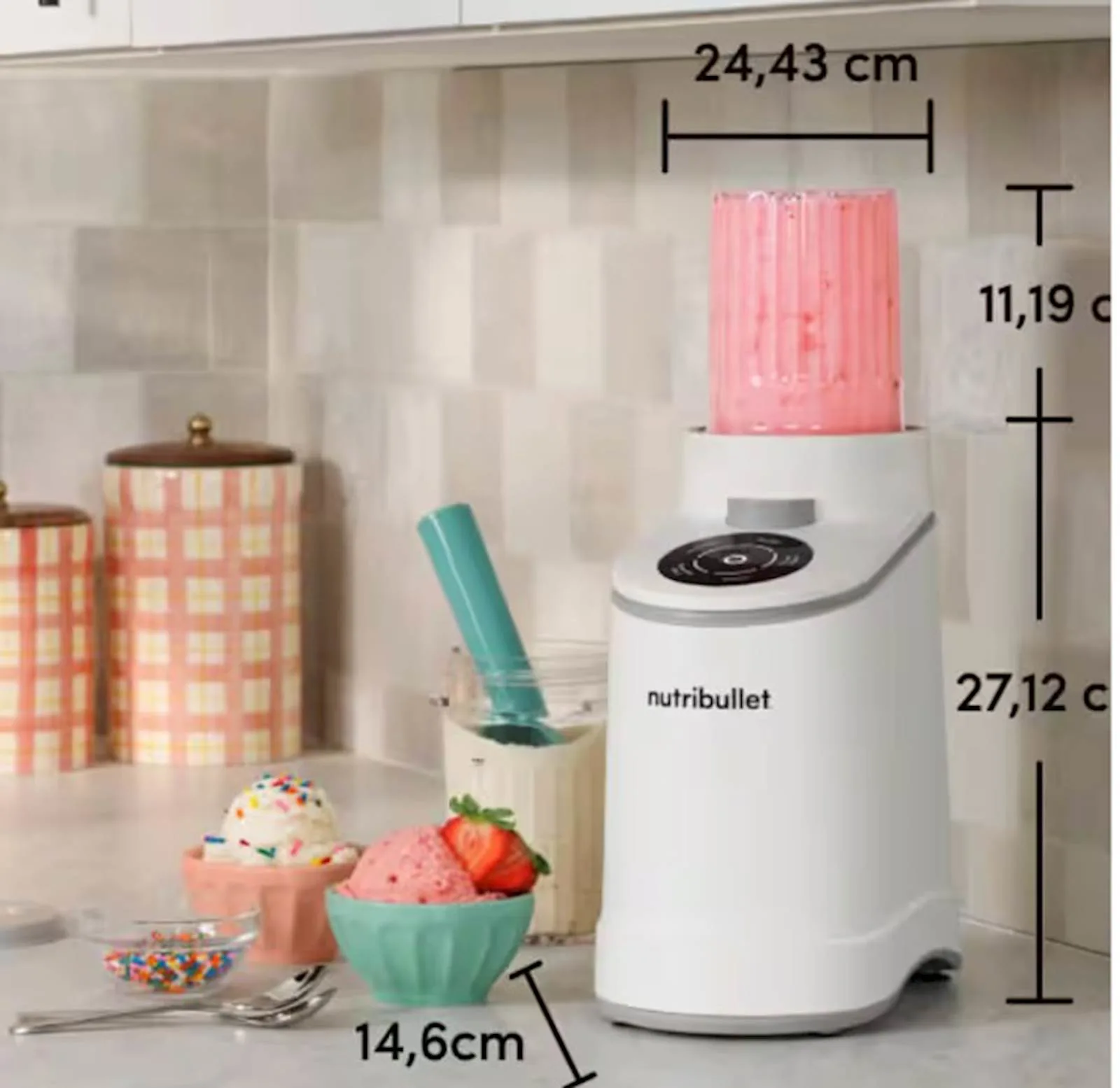 APARAT ZA SLADOLED NUTRIBULLET CHILL NBD0503W - slika 2
