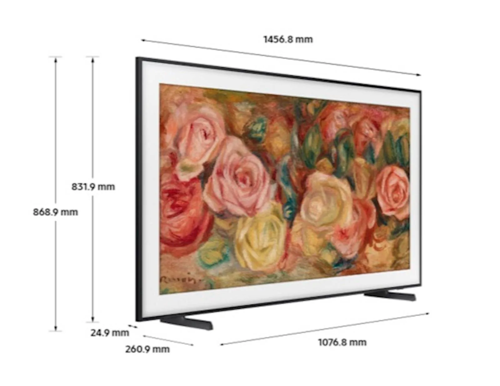 TV SAMSUNG The Frame 65" LS03D - slika 2