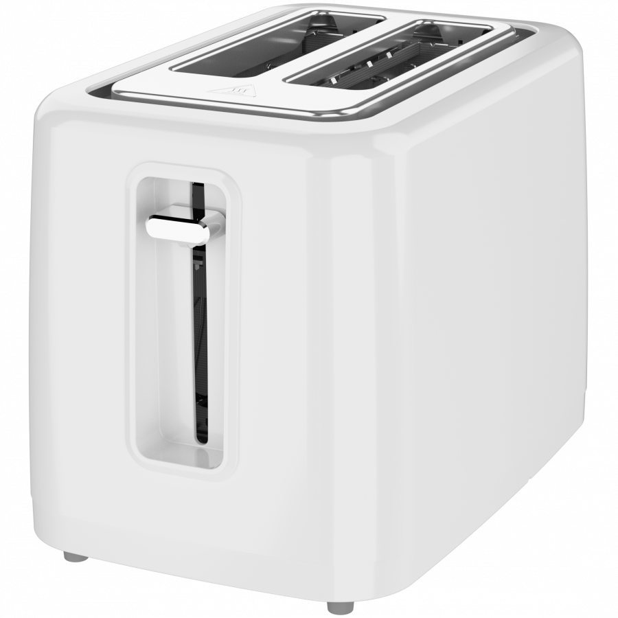Electric Toaster, White, 220-240V, 50-60Hz, 780-930W, 2 slots, 3 modes, 7 browning levels - slika 4