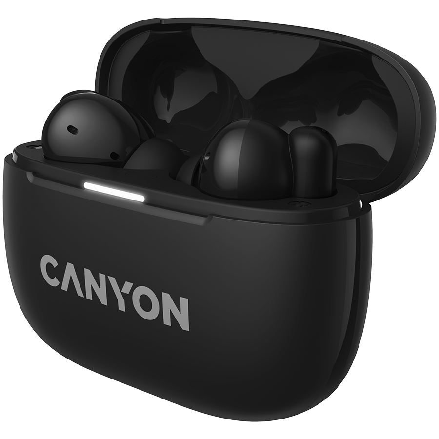 CANYON headset OnGo TWS-10 ANC+ENC Black - slika 3