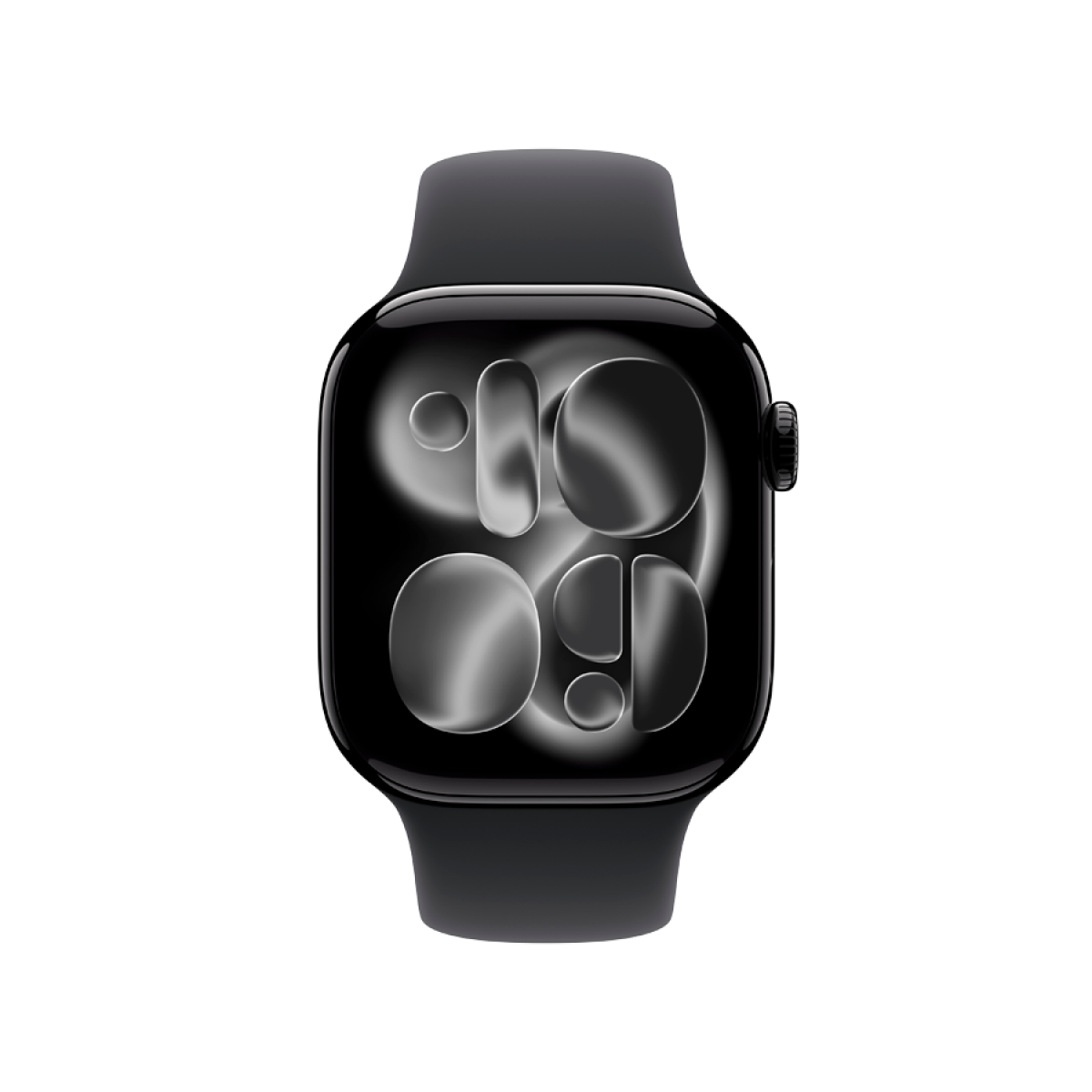 Apple Watch Series 11 GPS 42mm Jet Black Aluminium Case with Black Sport Band - S/M,Model A3331 - slika 6