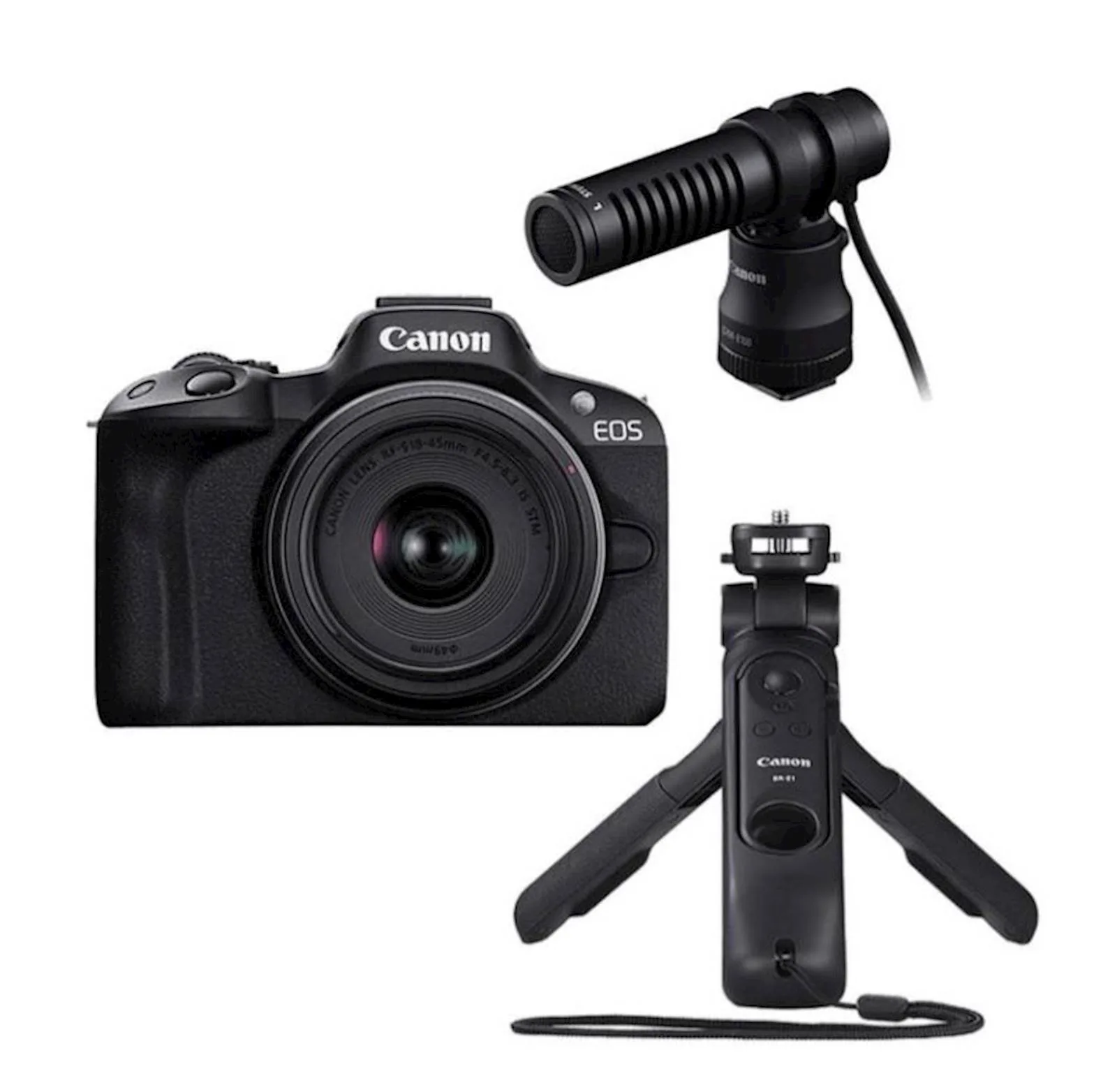 Fotoaparat CANON R50 BK+RF-S18-45 S+BAG+SD - slika 6