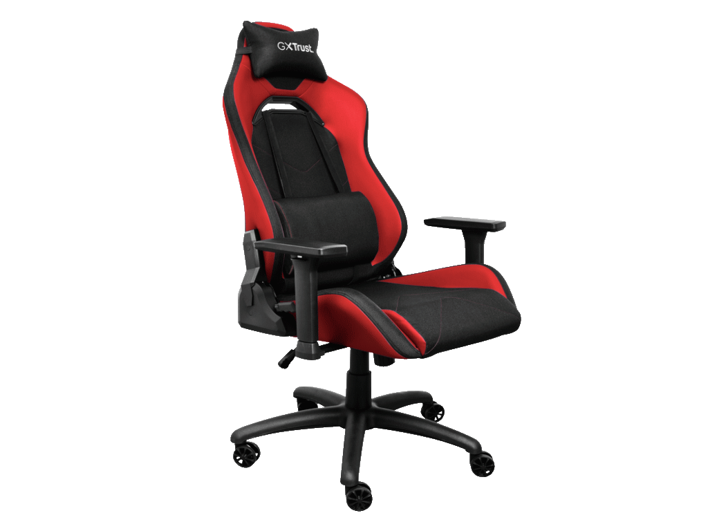 Trust GXT 714R gaming stolica RUYA, crvena, udobna, podesiv ergonomska, eko materijal - slika 5