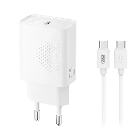 XO L160 20W Type-C Fast Charger + Type-C cable NB299