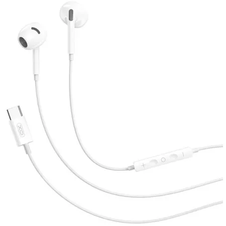 XO In-Ear Slušalice sa mikrofonom Type-C Music EP78 White - slika 2
