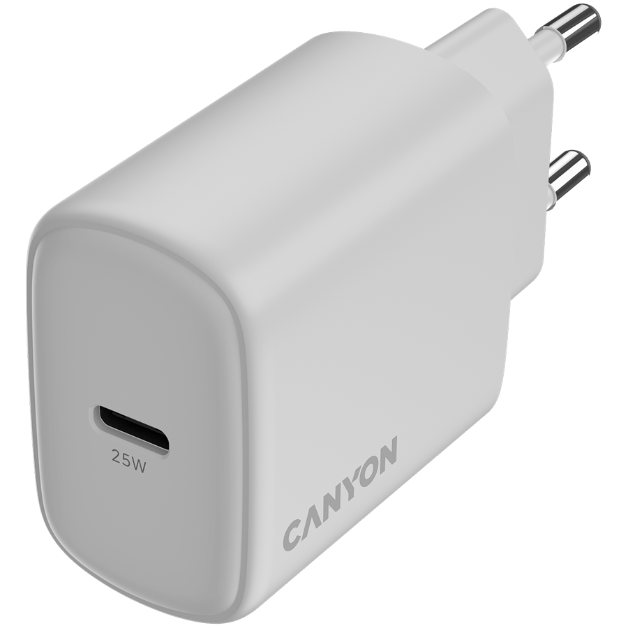 CANYON charger OnCharge 250 25W 1xPD EU White - slika 4