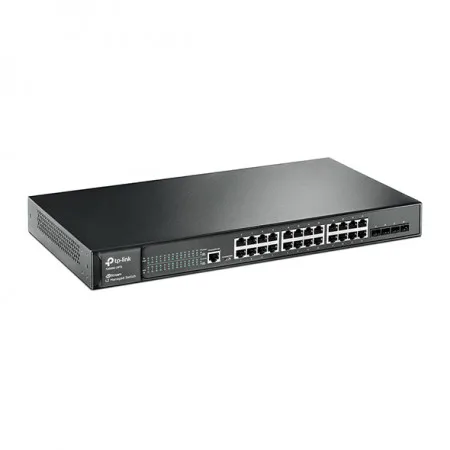TP-Link T2600G-28TS (TL-SG3424) Switch 24x10/100/1000 + 4 SFPSwitch 24x10/100/1000 + 4 SFP - slika 2