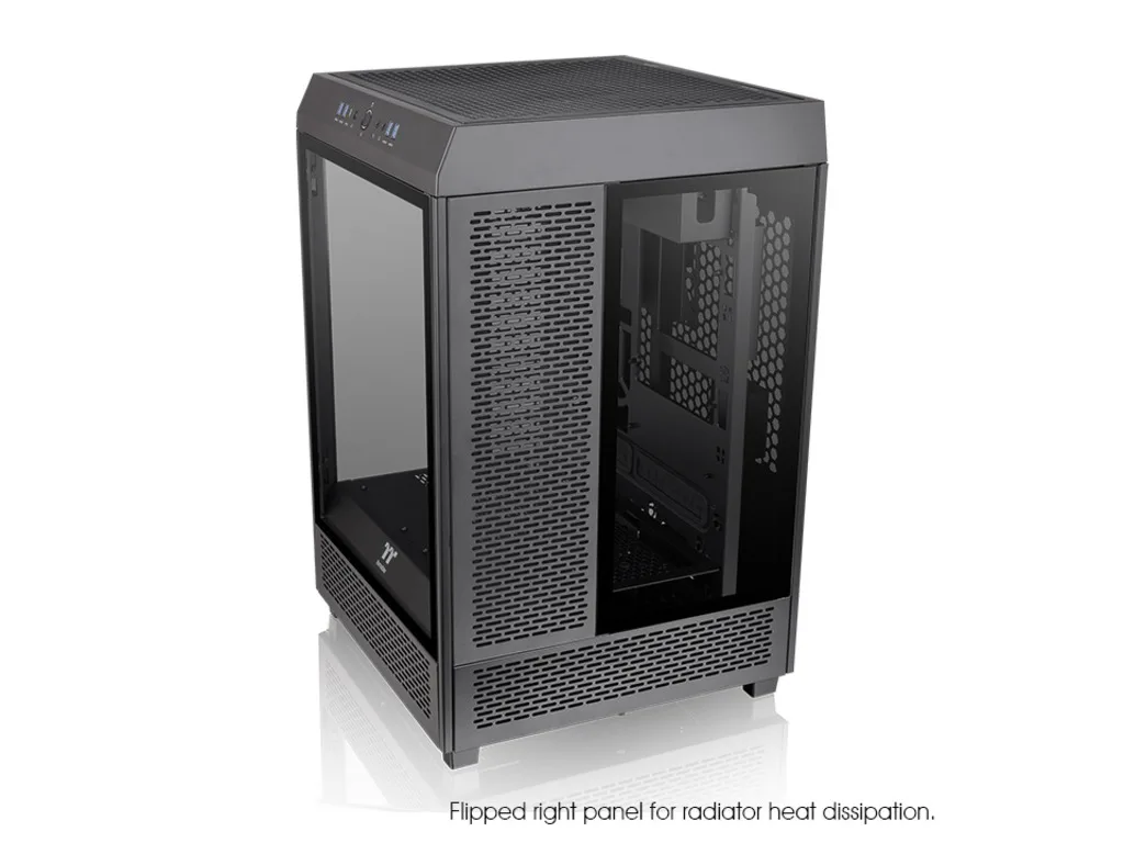 Thermaltake The Tower 500 Mid tower case, TG, 2x Standard 120mm fan - slika 2