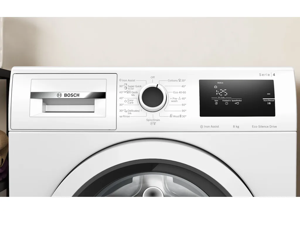 BOSCH perilica rublja Serie 4|, 8 KG, A,1200 rpm,IronAssist,71dB,65l - slika 2
